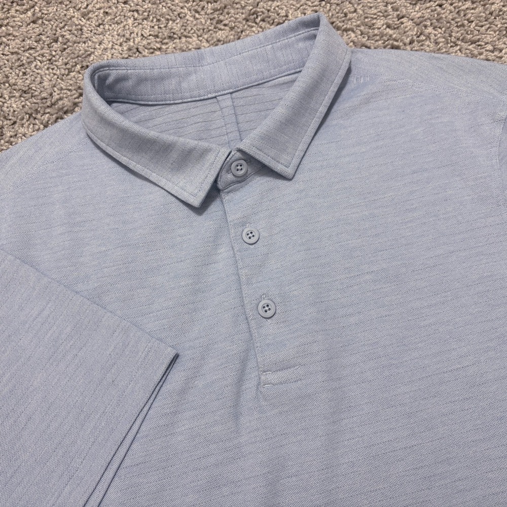 Lululemon Polo Short Sleeve Shirt Athletic Stretch Lightweight Golf Mens (~S?)